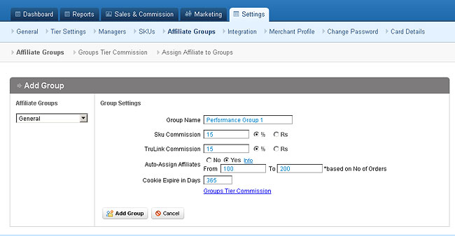 Performance Affiliates Group